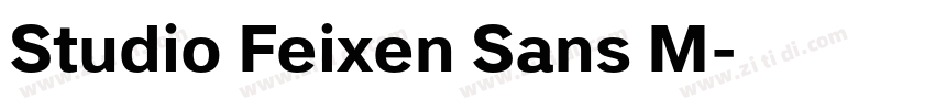 Studio Feixen Sans M字体转换